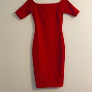 Red dress